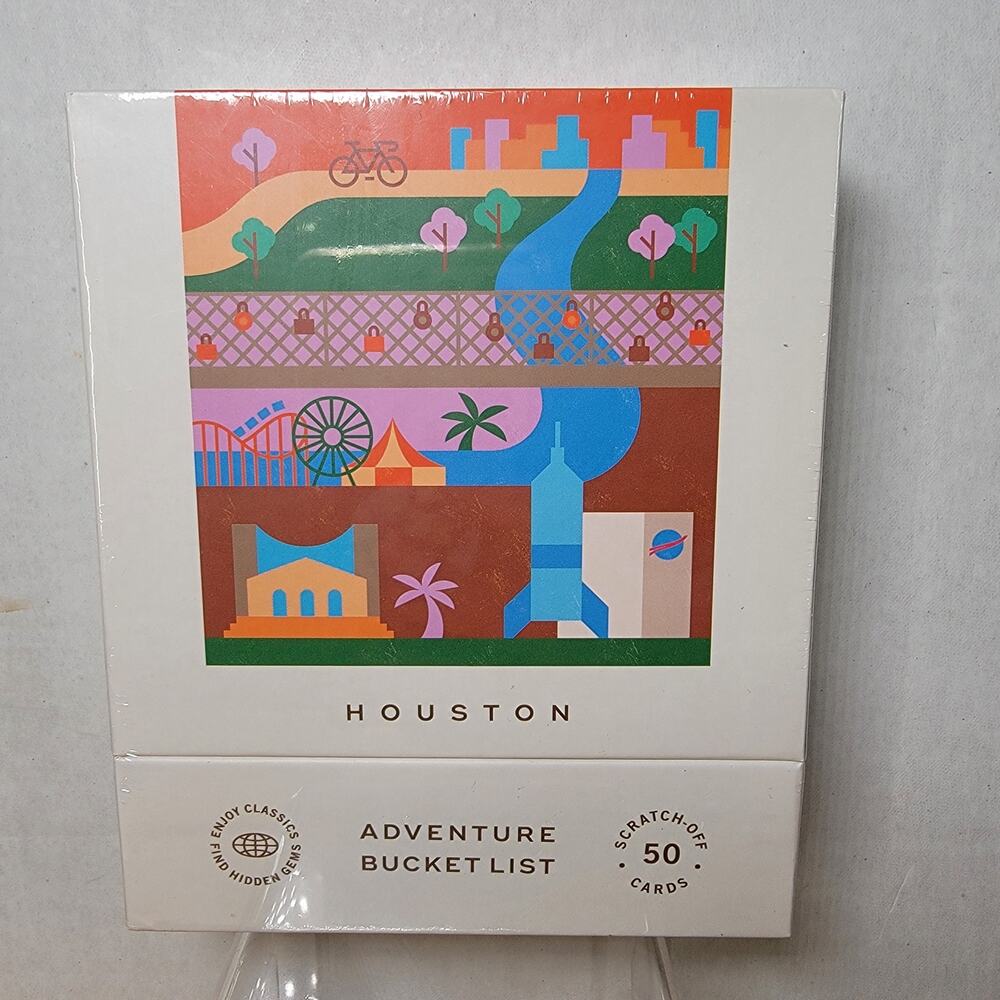 Houston Metro Adventure Bucket List by Reach Int'l Outfitters - NEW / SEALED
